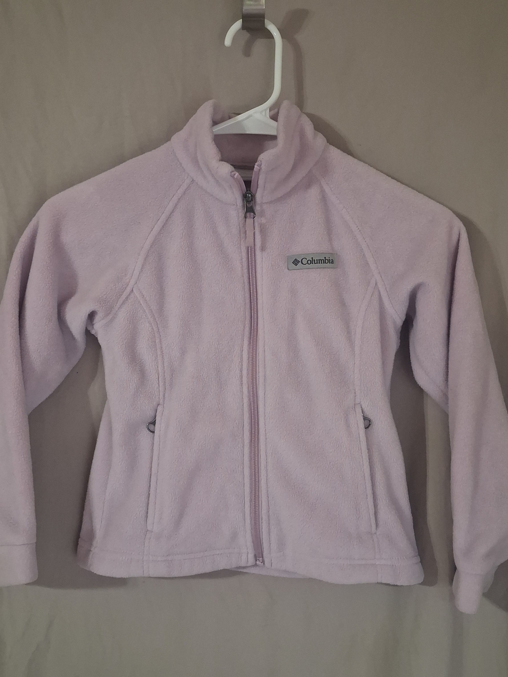 Columbia Girls' Light Purple Fleece Jacket